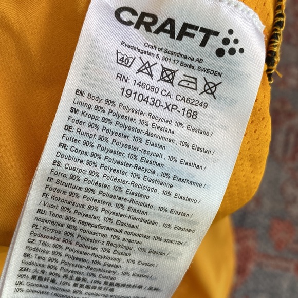 Craft PRO running PRO Hypervent Split Shorts - Picture 6 of 10